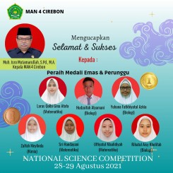 MAN 4 Cirebon Juara Science Nasional Competition